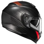 Casco integral cC70N sway gris rojo HJC - Imagen 5