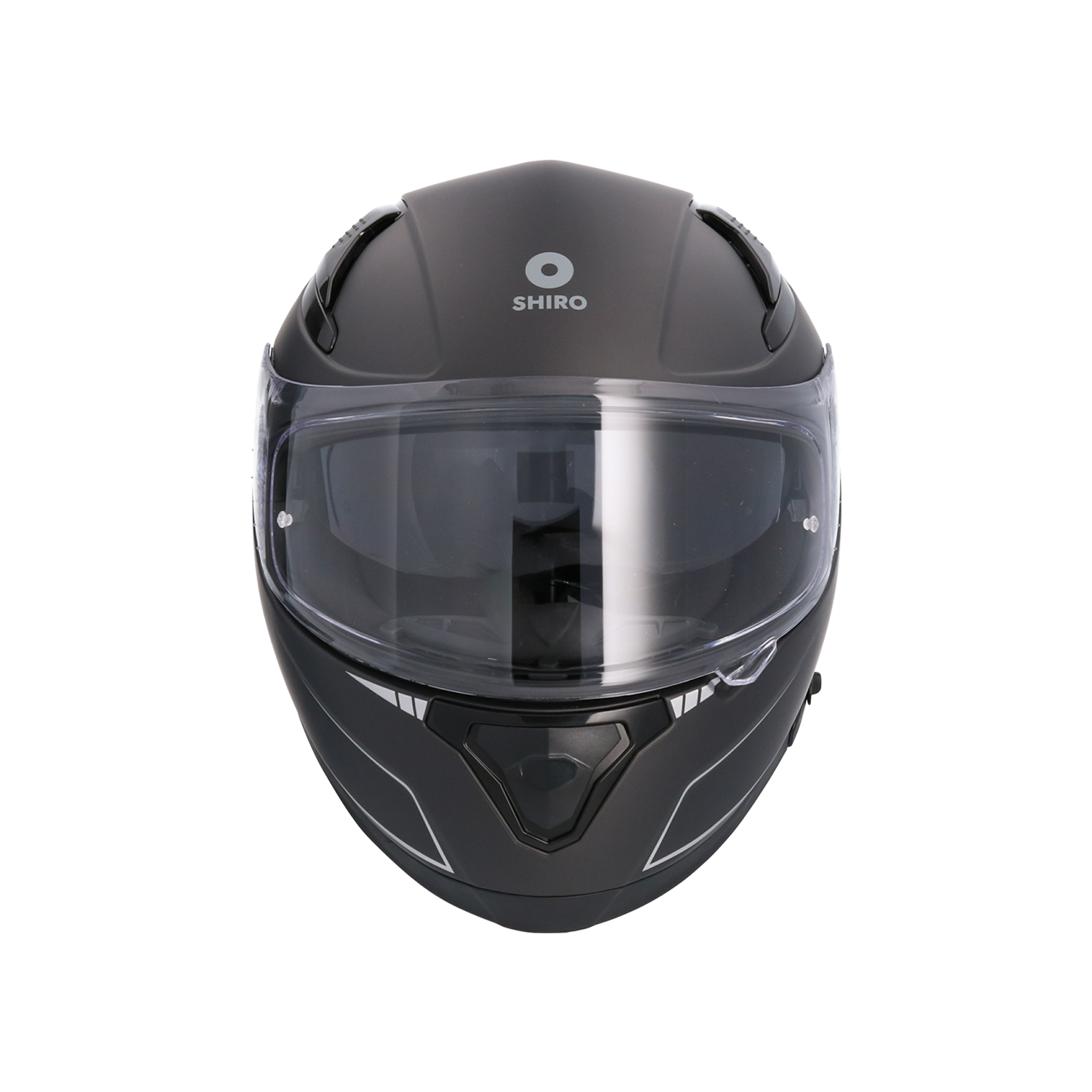 Casco Katana negro mate + 1extra visor included shiro - Imagen 8