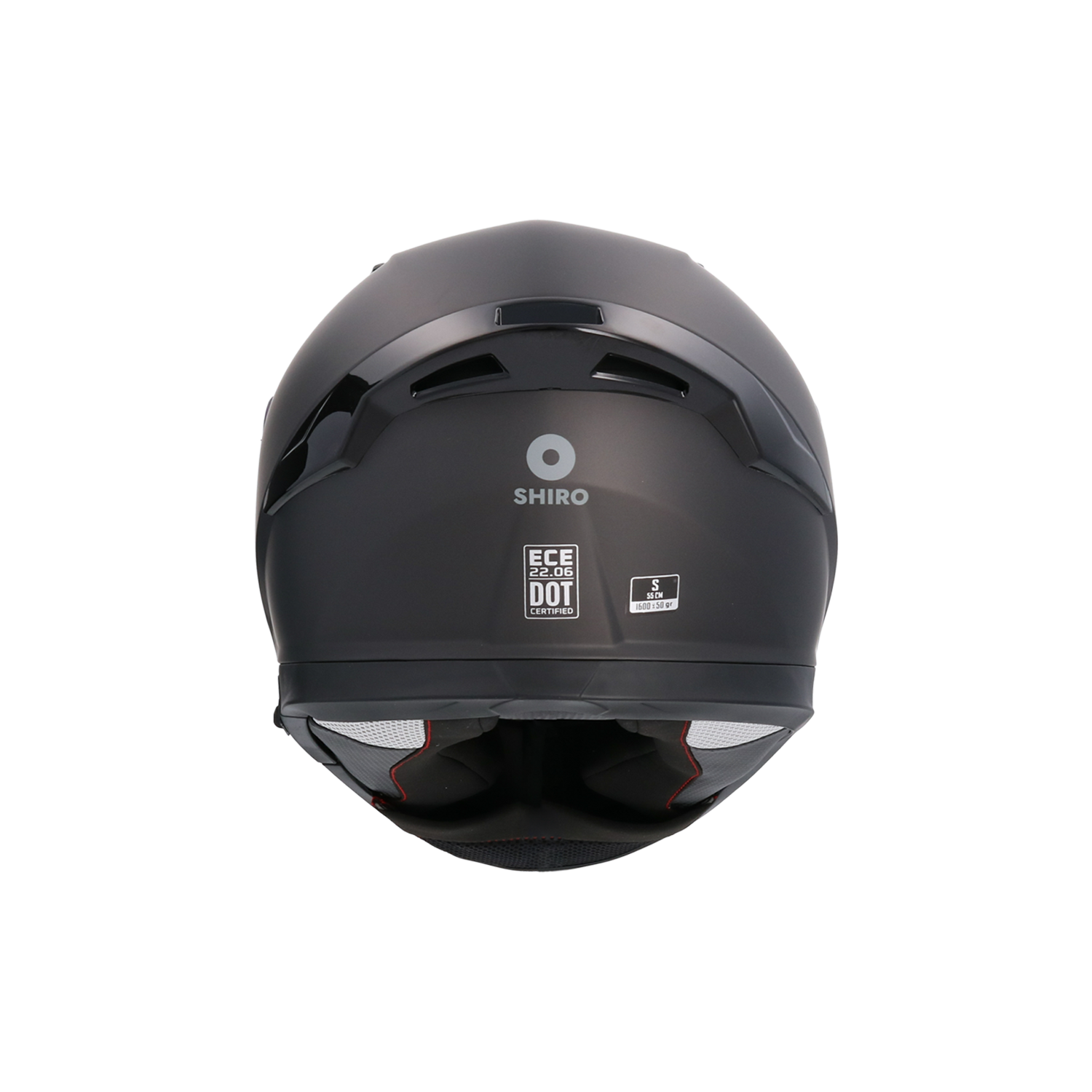 Casco Katana negro mate + 1extra visor included shiro - Imagen 4