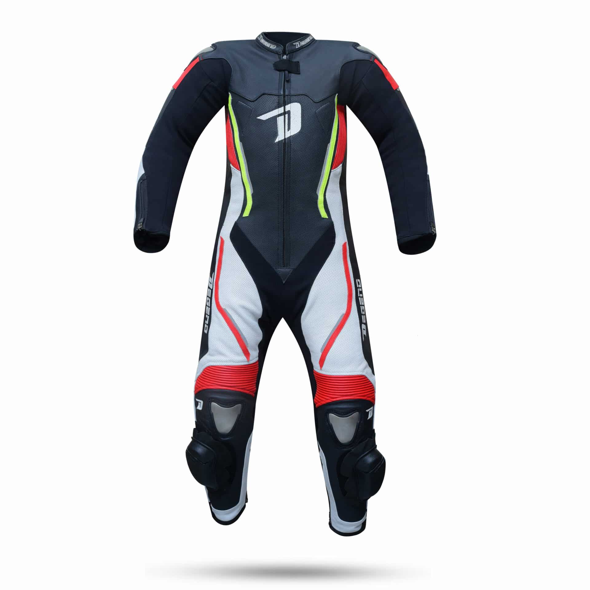 Mono Grace 1 pc nego fluor blanco infantil - Imagen 2