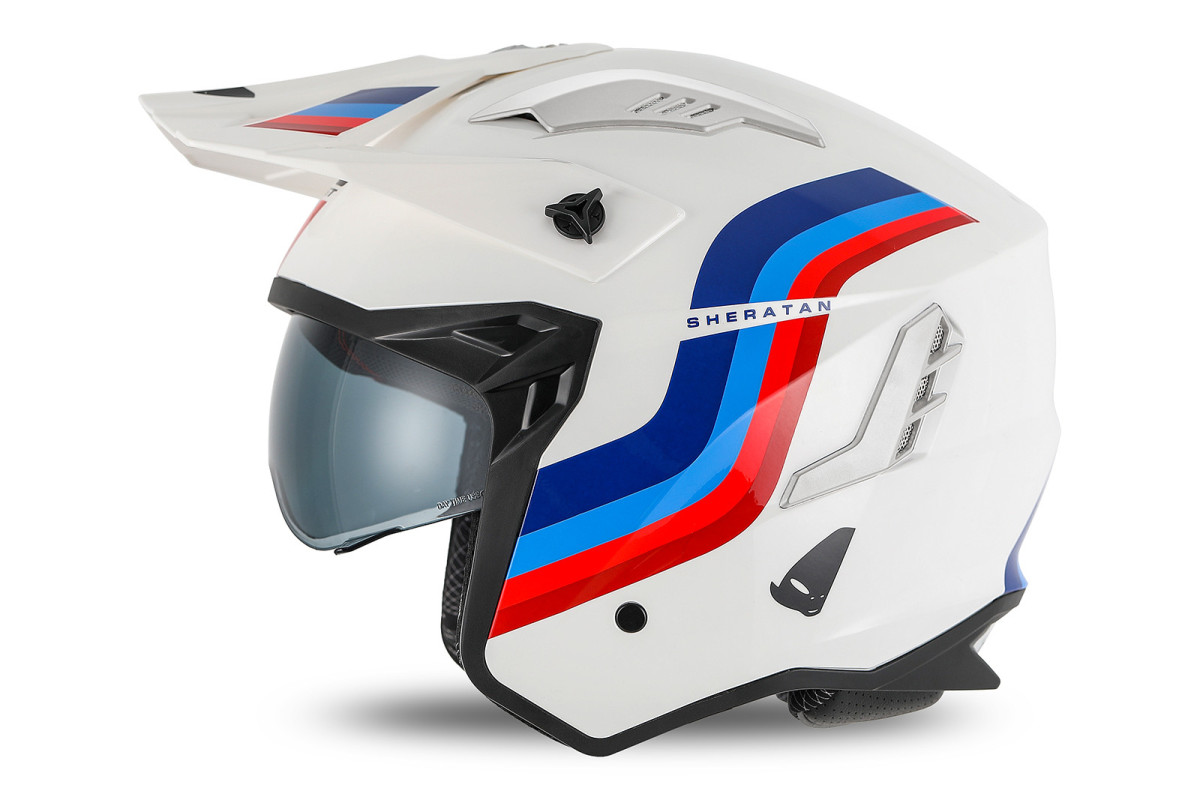 Casco jet trial con gafas solar Sharaten WT - Imagen 2