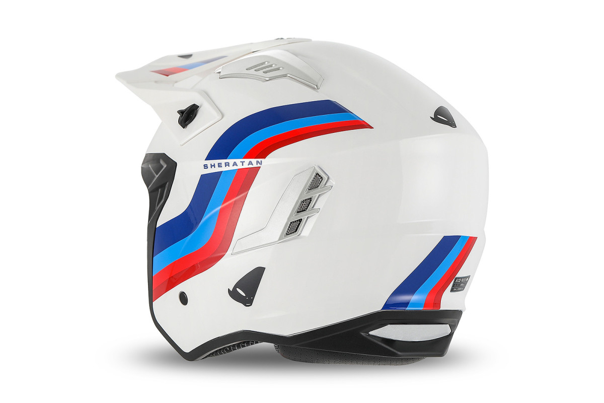 Casco jet trial con gafas solar Sharaten WT - Imagen 3