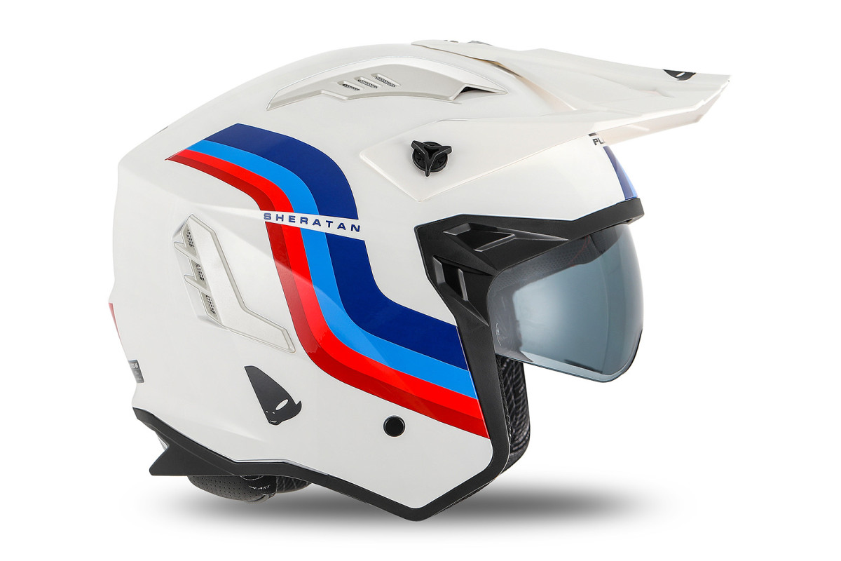 Casco jet trial con gafas solar Sharaten WT - Imagen 4