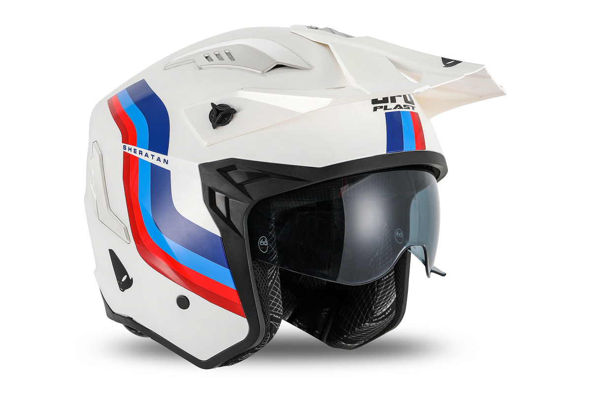 Casco jet trial con gafas solar Sharaten WT - Imagen 5