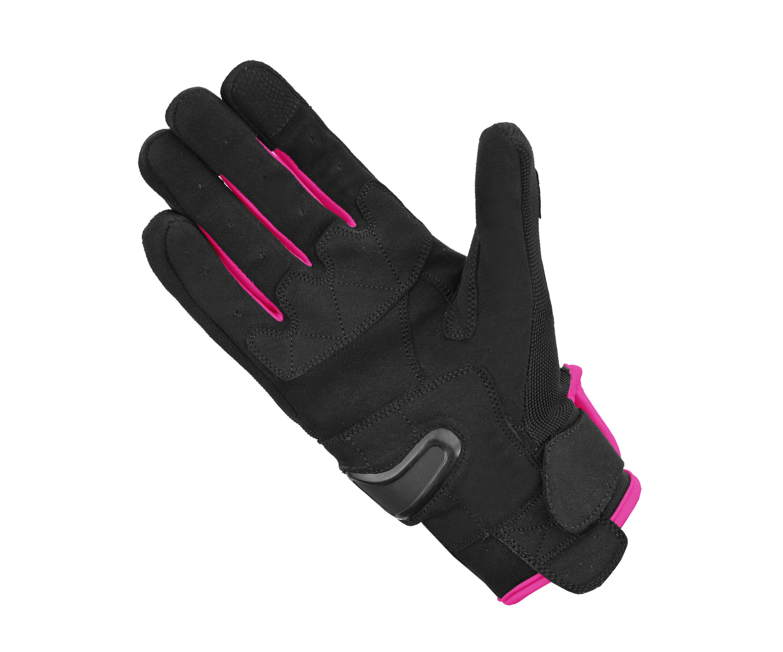 GM213FU Four way air Guantes verano con protecciones fucsia negro Mujer - Imagen 2
