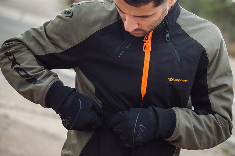 Chaqueta SIWA man negro/verde ixon - Imagen 3