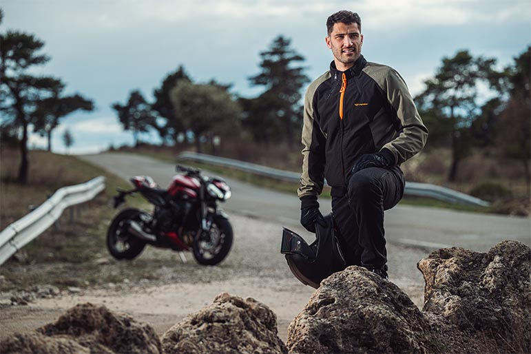 Chaqueta SIWA man negro/verde ixon - Imagen 4