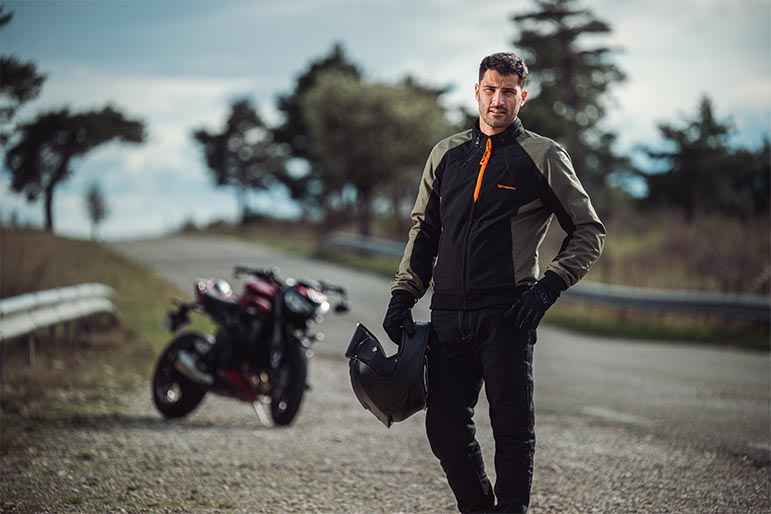 Chaqueta SIWA man negro/verde ixon - Imagen 5