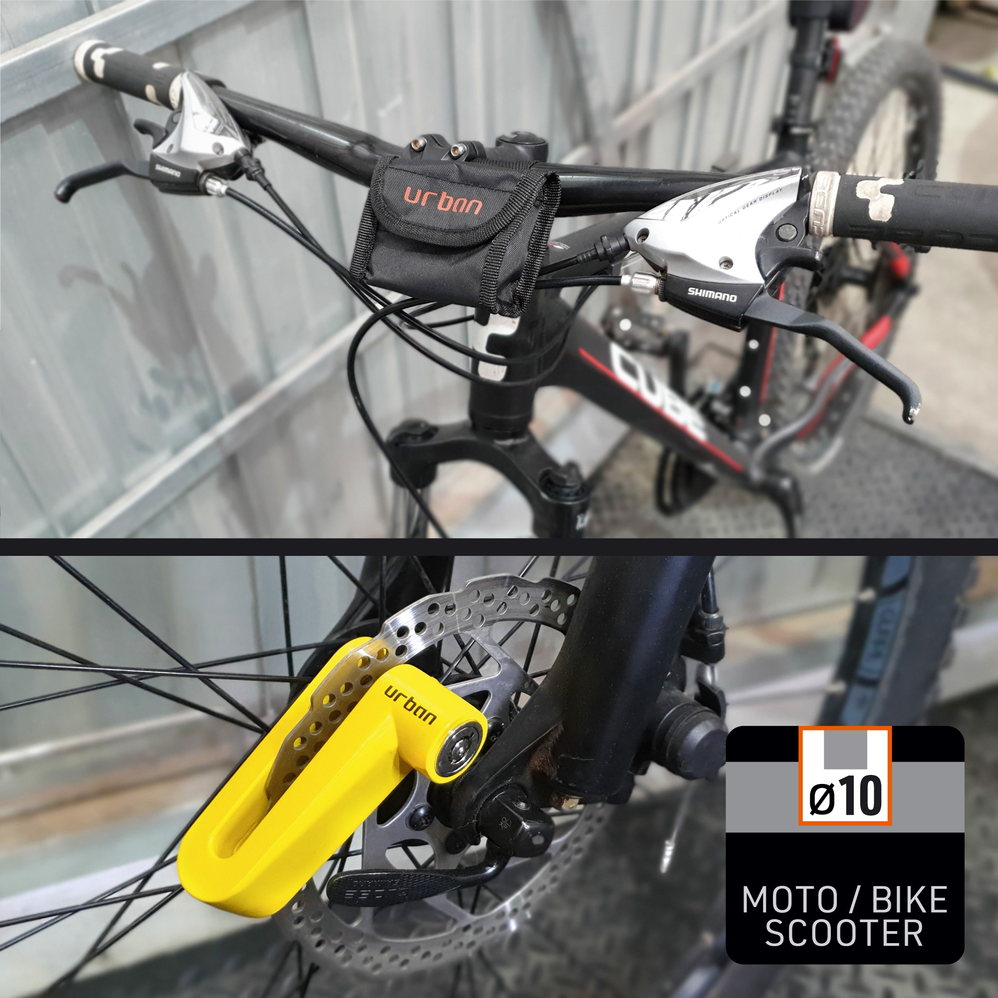 Diskpractic antirobo de disco Ø10