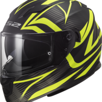 JINK FF320 stream road touring casco integral hv yellow