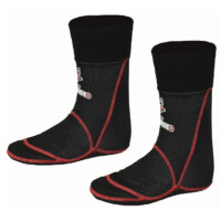 CALCETINES TÉRMICOS Y CORTAVIENTOS EN TEJIDO WINDSTOPPER CON PUÑOS