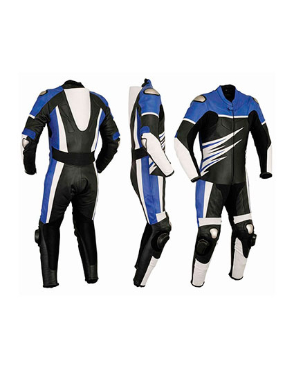 MONO DE PIEL DE UNA PIEZA CON PROTECCIONES DE TITANIO