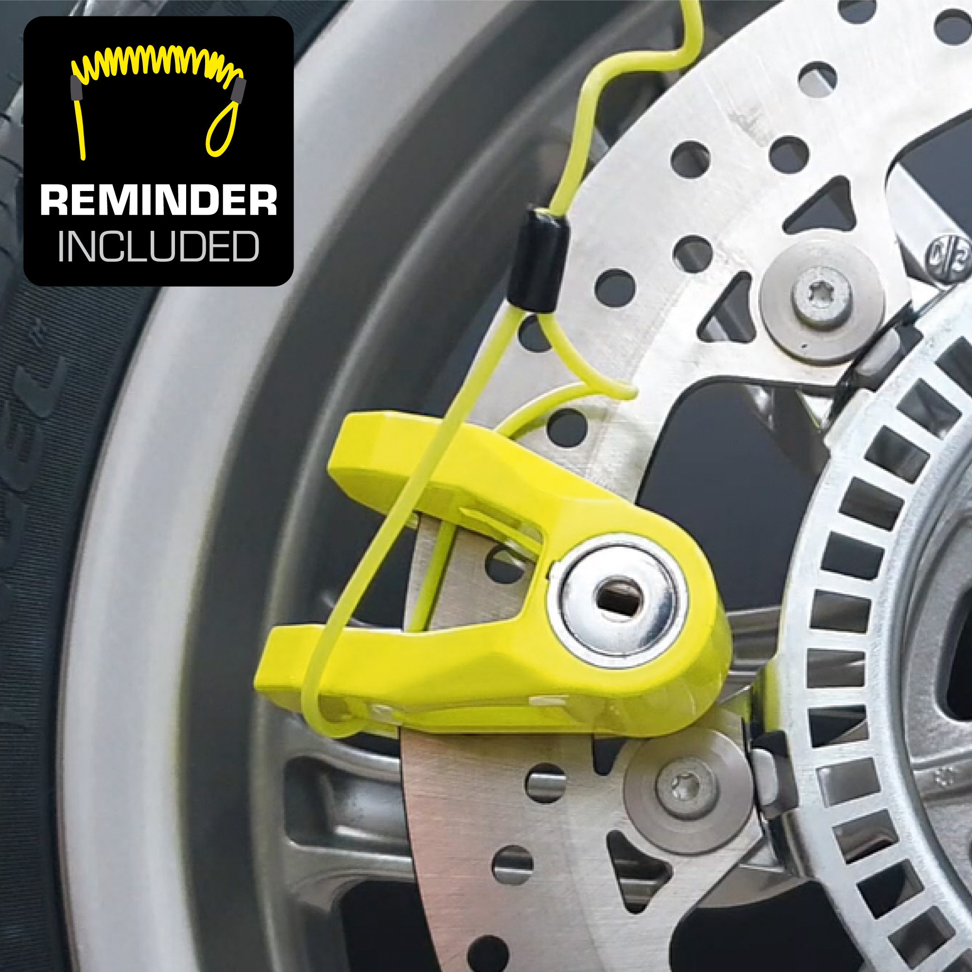 Pinza antirrobo de disco UR208Y URBAN