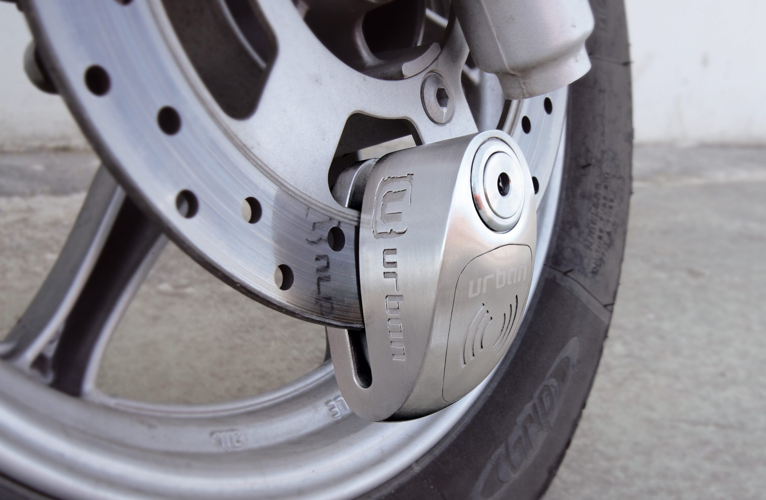 Antirrobo con alarma moto UR910S