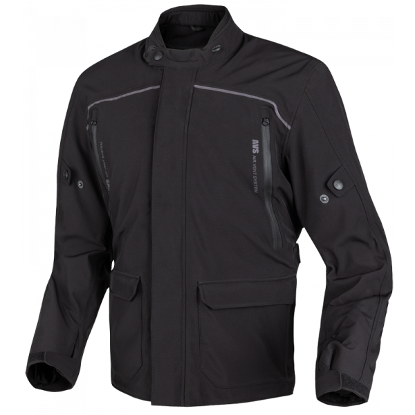Latitude chaqueta para hombre negro