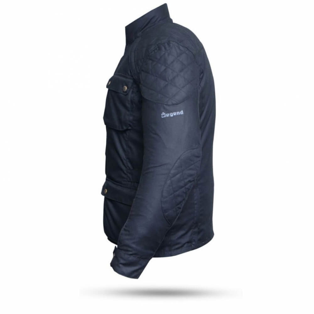 OXFORD Chaqueta moto negra (BLACK)