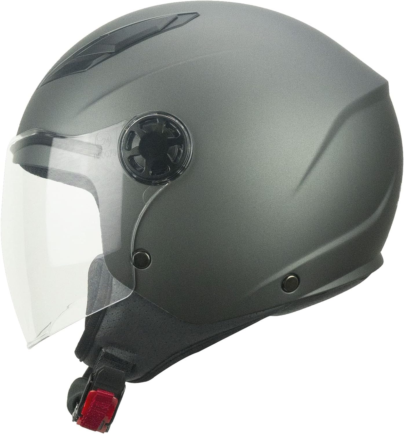 2MHA mono casco jet SKA-P juvenil antracite