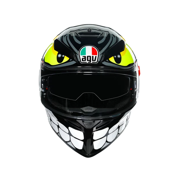 K3 SV multi angry black casco integral agv e2205