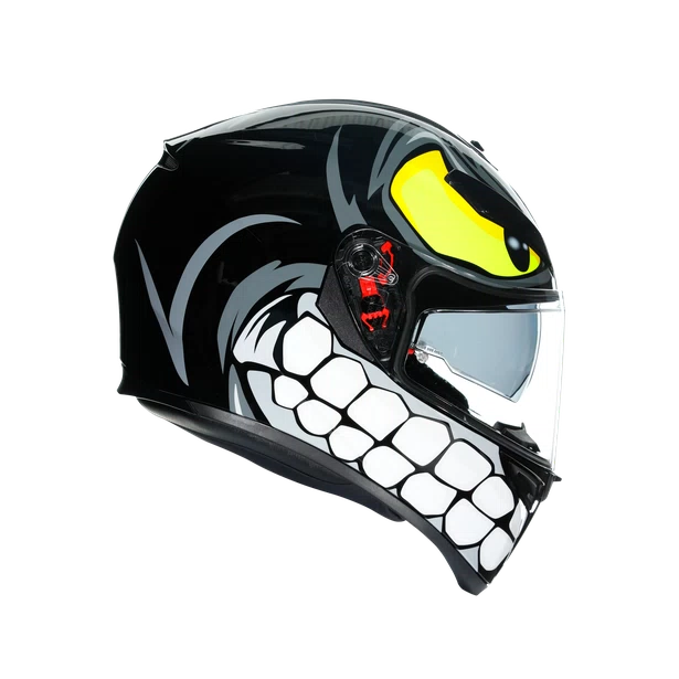 K3 SV multi angry black casco integral agv e2205