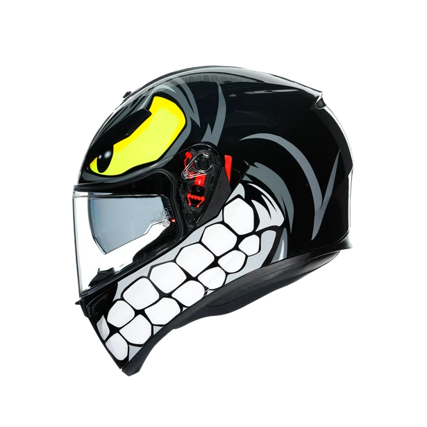 K3 SV multi angry black casco integral agv e2205