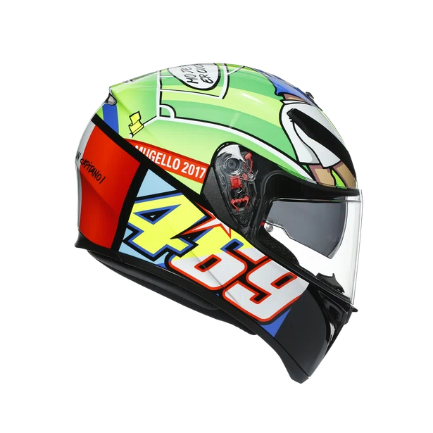 K3 SV top rossi mugello 2017 casco integral agv e2205