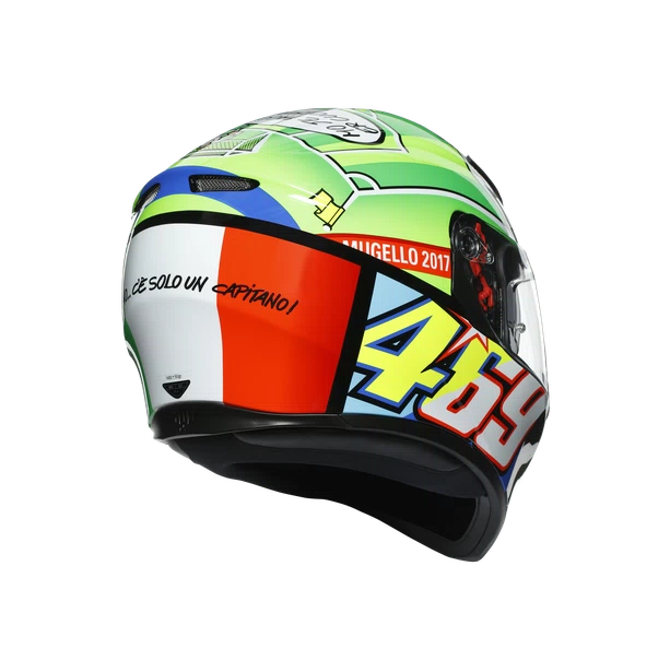 K3 SV top rossi mugello 2017 casco integral agv e2205