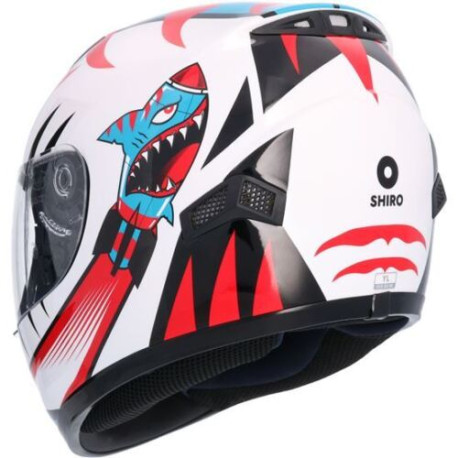 SH-829 Casco integral Shiro skyshark juvenil